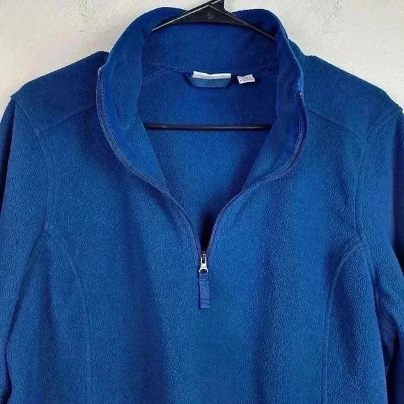 LL Bean Fleece Pullover Size XL pet - Picture 2 of 10